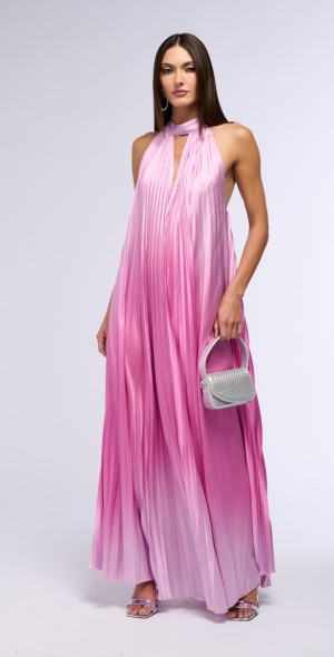 AKIRA ALWAYS THE BRIDESMAID OMBRE MAXI DRESS
