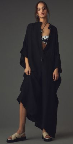 Corey Lynn Calter - Long-Sleeve Waistless Jumpsuit Corey Lynn Calter - Long-Sleeve Waistless Jumpsuit