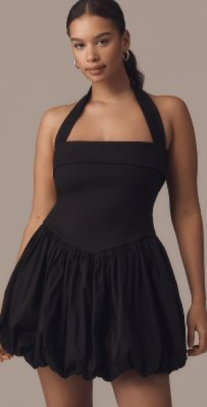 delfi collective sequin halter mini dress Delfi Collective