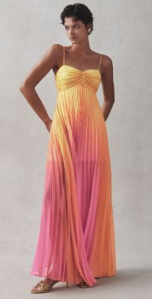 delfi collective nicole yellow pleated mini dress Delfi Collective