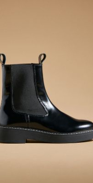 1460 contrast stitch smooth leather boots
