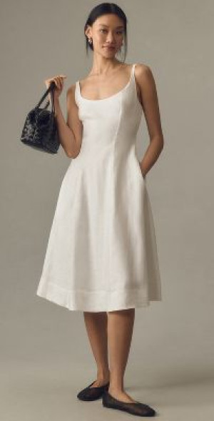 soft yellow midi dress Soft Yellow Tie Halter Neck Midi Dress 8