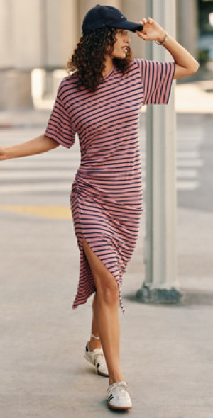 sundry ruched maxi dress Sundry
