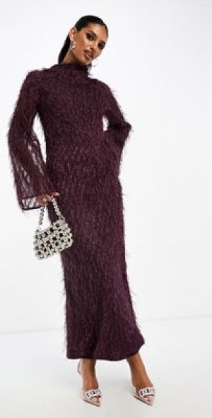 chinese dress ladies Heather Ruffled Maxi Dress main image 0