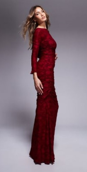 short to long dresses Lace Embroidery Sweetheart Satin Prom Dresses Front Short Long Back