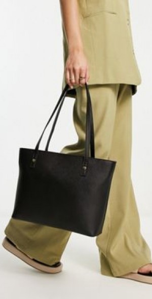 Asos Design Asos Edition Extreme Fringe Bag With Natural Handle