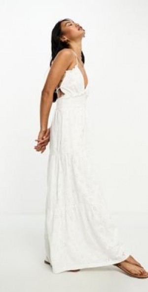 chinese dress ladies Pretty Lavish shirred waist maxi dress in orange and yellow floral – ASOS  Sample Sale