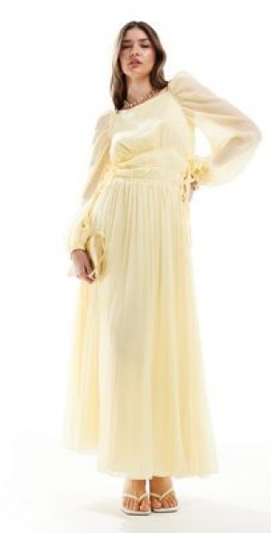 elegant v neck maxi dress Elegant V Neck Long Sleeve Velvet Mermaid Dress Dark Green / S