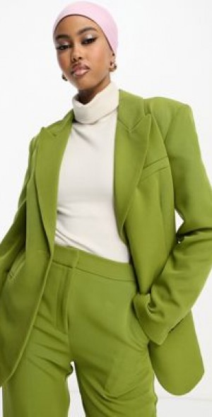 Asos Lime Green Sweaters For Womens Oversized Neon Green Sweater Sale