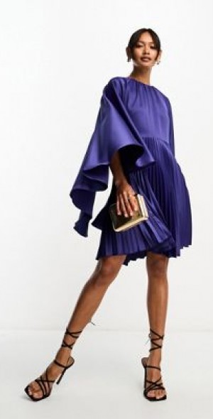 dark blue midi dress formal Daylight | Navy Corset High-Low Midi Dress
