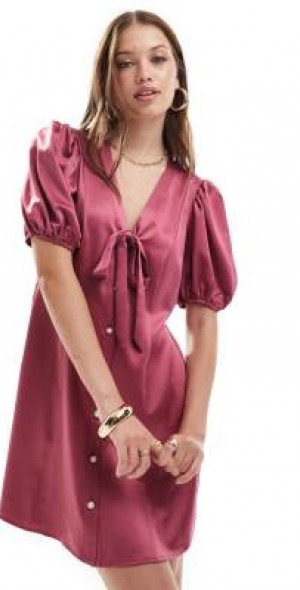 strapless open back dress Valentina Polka Dot Maxi Dress main image 0