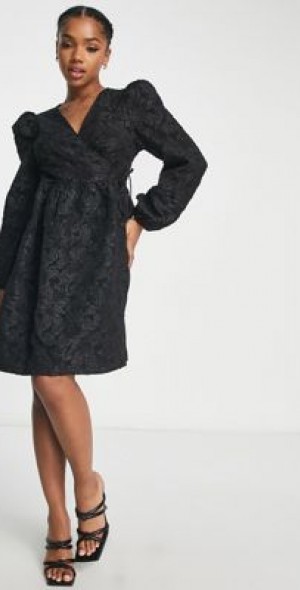 monki black mini dress Velvet