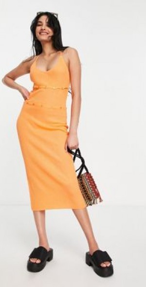na kd orange dress Womens Orange Spring Dresses