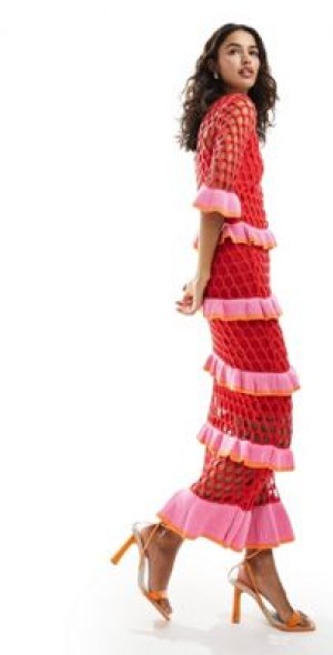 never fully dressed red and pink dress Buy Never Fully Dressed Pink Sunshine Tilly Dress from Next USA