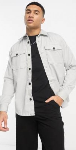 ONLY & SONS regular fit overshirt ONSTEAM