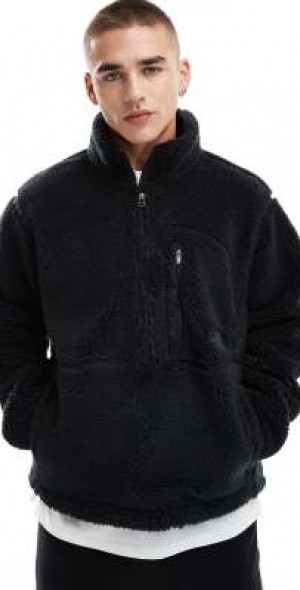 The North Face - M66 extreme pile fleece zip up jacket in black