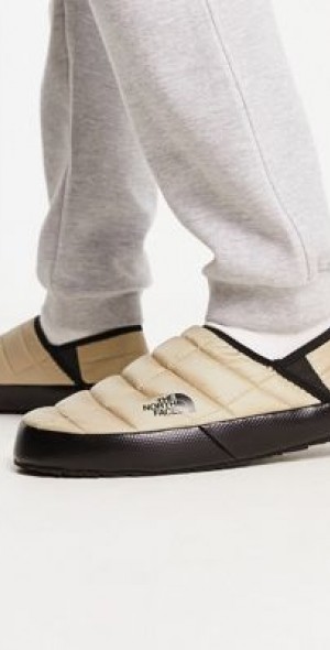 The North Face Thermoball Traction mules in khaki/black-Green