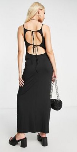 weekday backless dress Weekday - Mini Dress - Women - Polyester - XL