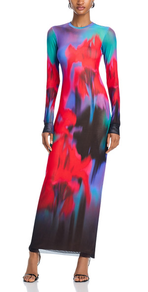 chinese dress ladies didi-dress-ornate-butterfly – AFRM main image 0