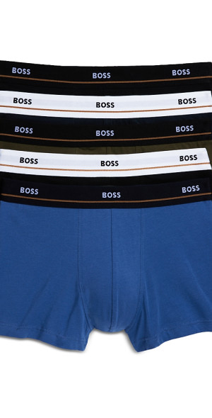 Boss - Essential Regular Fit Trunks, Pack of 5