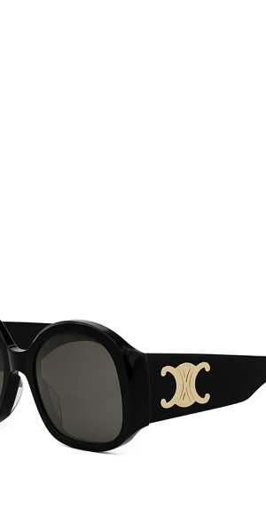 Celine - Maxi Triomphe Round Sunglasses, 54mm display picture 1