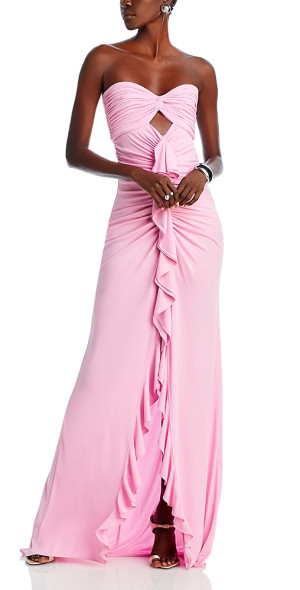 Cinq A Sept Cinq a Sept Jenna Cascading Ruffle Gown