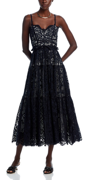 bloomingdales fall dresses Perri Pleated Corset Mini Dress – edikted main image 1