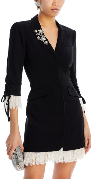 cinq a sept black and white dress Cinq a Sept Elowen Dress main image 1