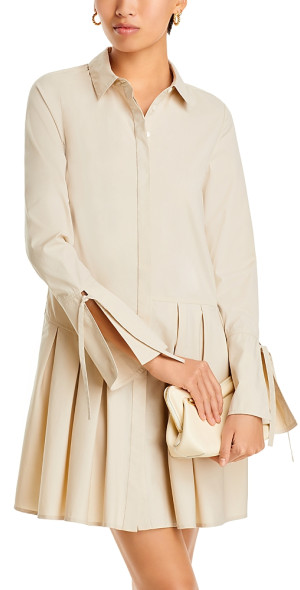 10 crosby derek lam shirt dress Derek Lam 10 Crosby Charlotte Tie-Waist Mini Shirt Dress