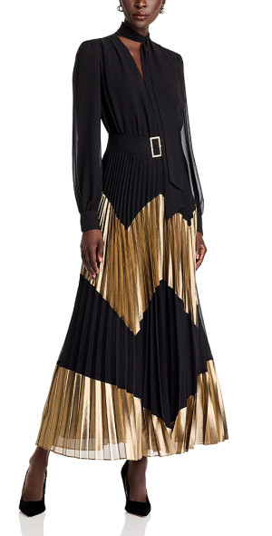 Elie Tahari - Carrie Gilded Maxi Dress Elie Tahari - Carrie Gilded Maxi Dress