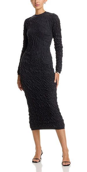 bloomingdales midi dresses Casual Discover the latest Denim Bustier Midi Dress Shop Womens Midi/Tea Length Designer