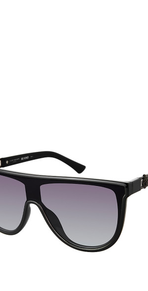 Kurt Geiger London Oversized Shield Sunglasses Gradient Lens Statement Shades Kurt Geiger London 99mm Oversize Shield Sunglasses | Nordstrom main image 3