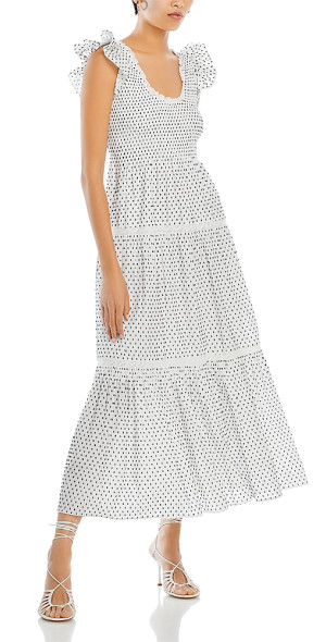 Loveshackfancy - LoveShackFancy Chessie Scoop Neck Dress Loveshackfancy - LoveShackFancy Chessie Scoop Neck Dress