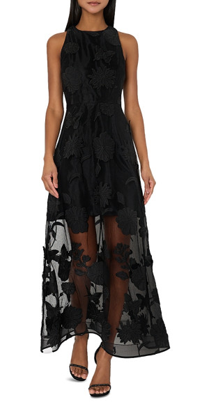 Milly - Hannah 3D Floral Maxi Dress