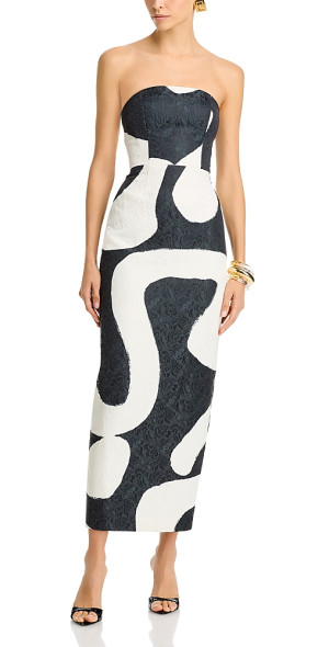 milly orion sequin dress Milly Orion Velvet Floral Sequins Maxi Dress