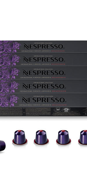 Firenze Arpeggio Decaffeinato Decaf Capsules Nespresso Nespresso