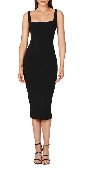 knee length dresses for ladies Boulevard Midi White / M