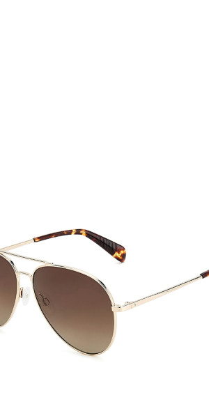 Rag & Bone - rag & bone Aviator Sunglasses, 59mm display picture 3