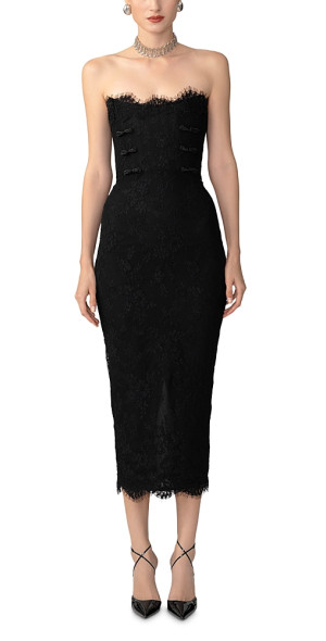 knee length dresses for ladies Rosana Lace Dress