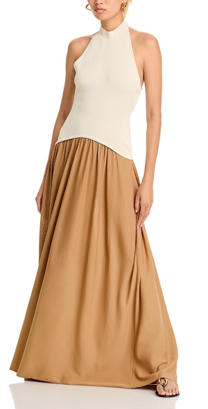 solid & striped the halter soglio dress 40AS