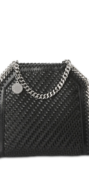 Stella Mccartney - Stella McCartney Falabella Woven Tiny Tote