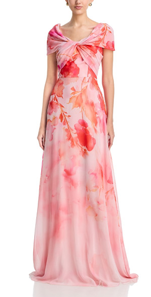 asymmetrical evening dress Elegant Kelli One Shoulder Midi Dress in Black main image 1