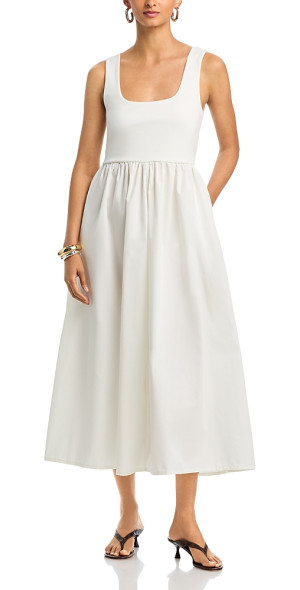 long white dress casual Long White Boho Maxi Dress