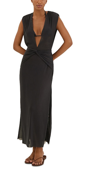 backless wedding dress mermaid Simple Satin Mermaid Wedding Dress with V-Neck