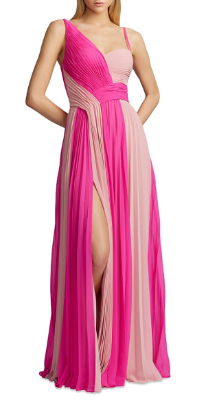 strapless open back dress Silas Two Tone Dress – AMUR