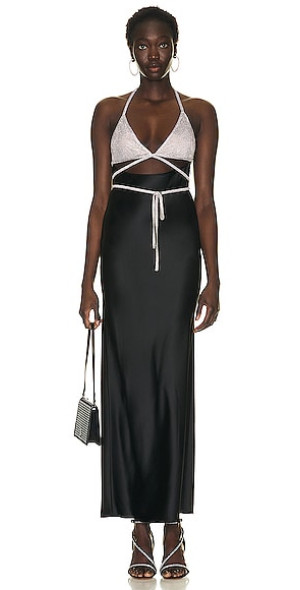 Alexander Wang - Crystal Bikini Top Gown