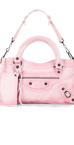 Balenciaga - Le City First Suede Bag
