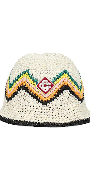 Casablanca - Raffia Crochet Hat