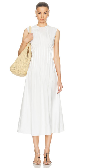 knee length dresses for ladies Dixie Dress | KHAITE main image 1