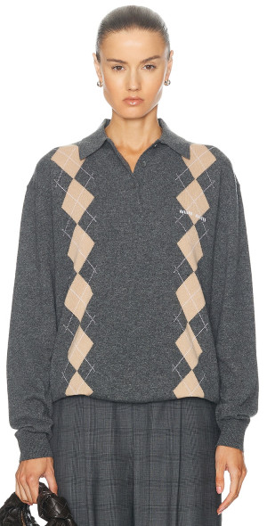 Miu Miu - Argyle Sweater